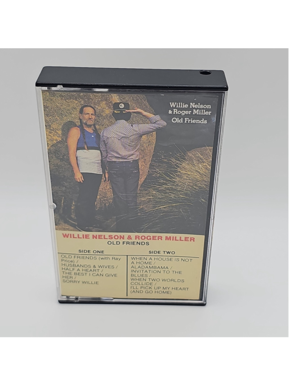Willie Nelson & Roger Miller Old Friends (Cassette Tape, 1982) WPCT 38013